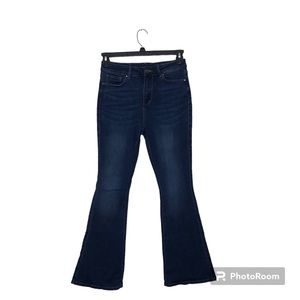 FLYING BANANA Women's Totally Shaping Curvy Stretchy Bootcut Flare Jeans, 6S